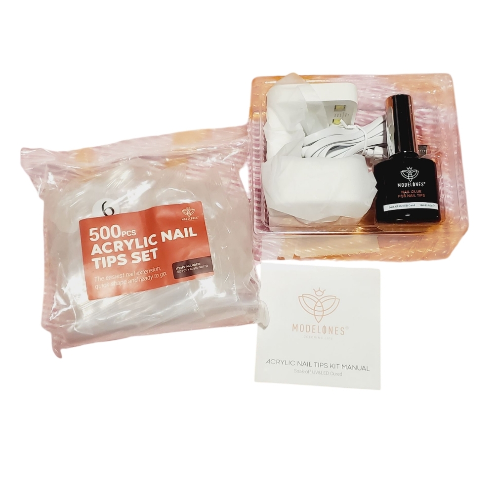 Modelones Acrylic Nail Tips Kit
